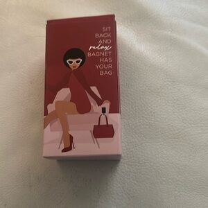 Bagnet purse holder blue security sanitary